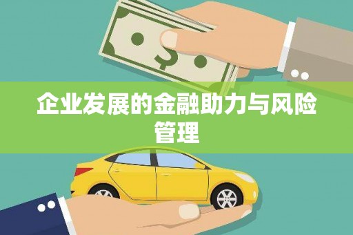 西塞山企业发展的金融助力与风险管理