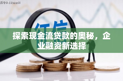 西塞山探索现金流贷款的奥秘，企业融资新选择