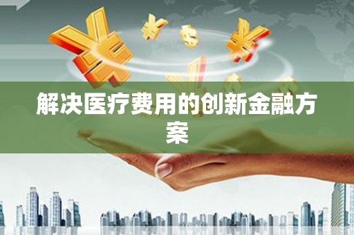 西塞山解决医疗费用的创新金融方案