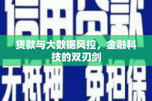 西塞山贷款与大数据风控，金融科技的双刃剑