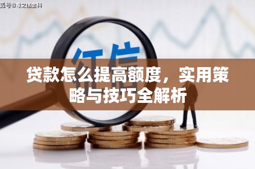 西塞山贷款怎么提高额度，实用策略与技巧全解析