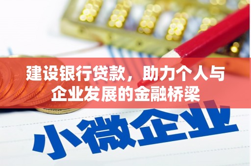 西塞山建设银行贷款，助力个人与企业发展的金融桥梁