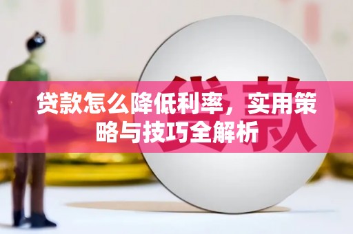 西塞山贷款怎么降低利率，实用策略与技巧全解析