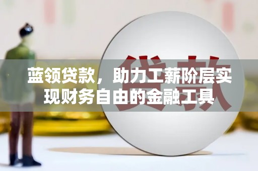 西塞山蓝领贷款，助力工薪阶层实现财务自由的金融工具
