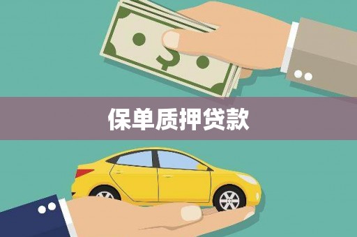 西塞山保单质押贷款