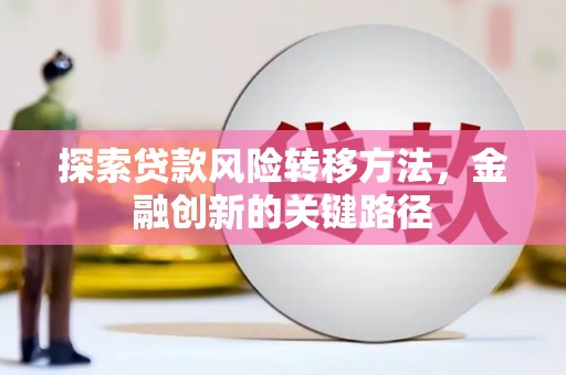西塞山探索贷款风险转移方法，金融创新的关键路径